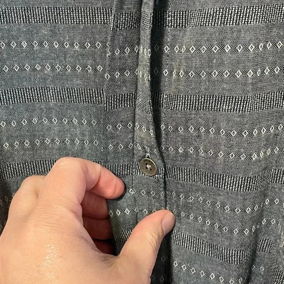 Roxy Crazy Whisper Long Sleeve Shirt Dress - Picture 7 of 12